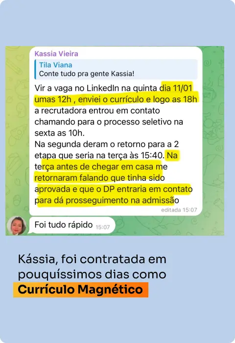 Depoimento Kássia