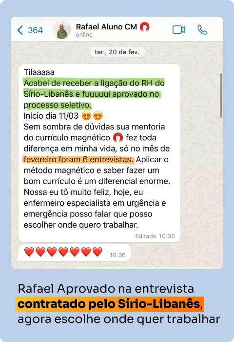 Depoimento Rafael
