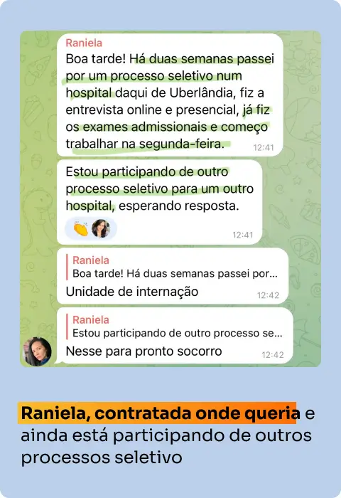 Depoimento Raniela